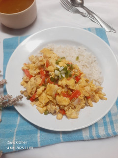 Foto resep Nasi Telur Hongkong
