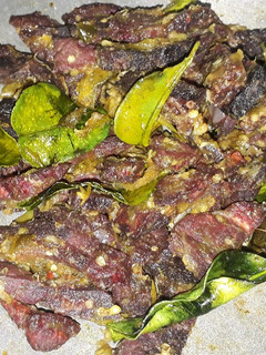 Foto resep Paru sambal hijau