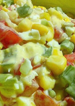 Foto resep [Takjil Lezat Sehat] Salad Sayur Saus Tartar