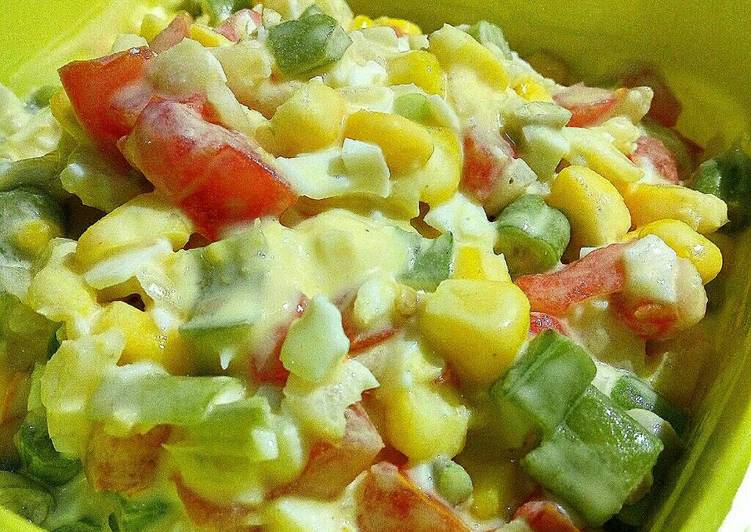 Cara Membuat Takjil Lezat Sehat Salad Sayur Saus Tartar Yang Gurih