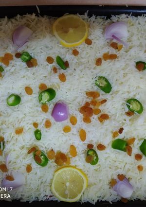 صورة لوصفة 😋😋صينية فاهيتا بالخضروات والارز في الفرن 😋😋