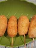 Corn Dog Sosis Rumahan, Renyah di Luar Lembut di Dalam