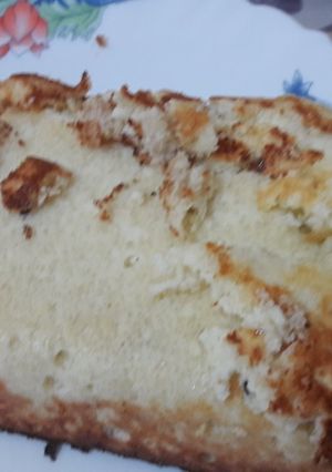 A picture of Indian cheese cake.
