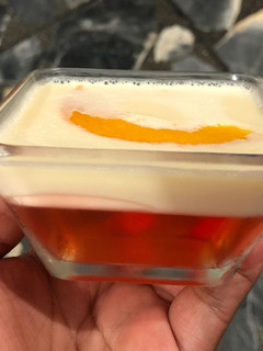 Una foto de Gelatina de Durazno c/ Queso Crema