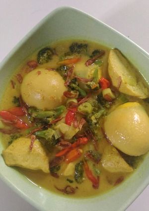 Foto resep Opor brokolor (brokoli-telor)