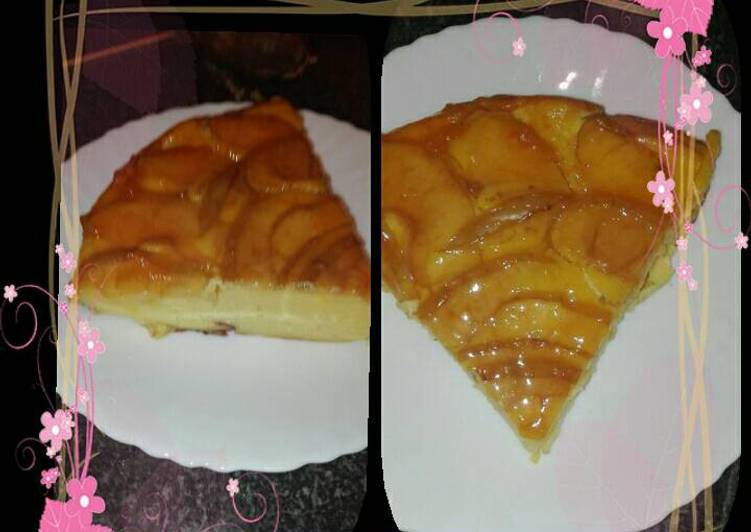 Tarta de manzana y yogur natural griego en la olla GM g
