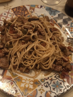 Una foto de Tallarines con pollo a la soja