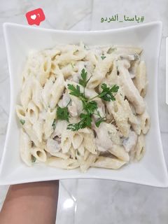 عکسی از دستور پاستا پنه با سس آلفردو