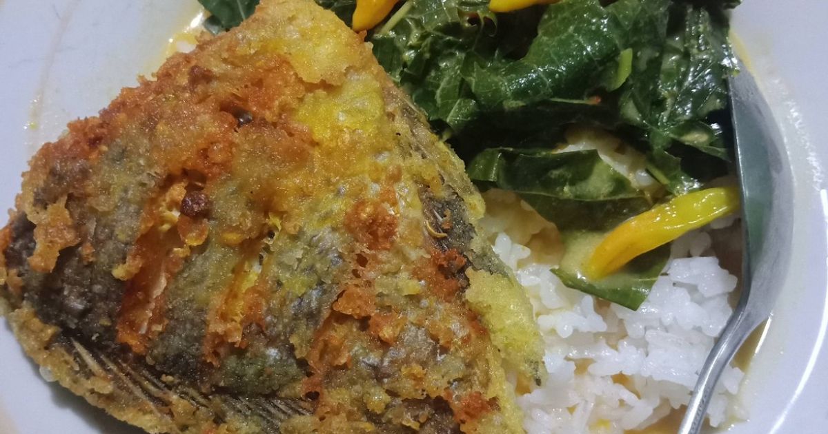 Sayur Daun Singkong Masakan Padang