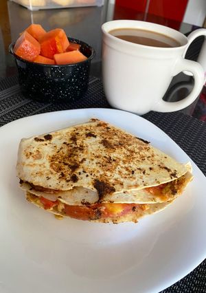 Una foto de Wrap de huevito
