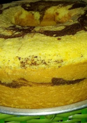 Foto resep Bolu zebra