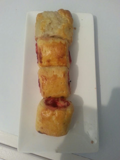 A picture of Raspberry Chocolate Croisants# author Marathon contest#.
