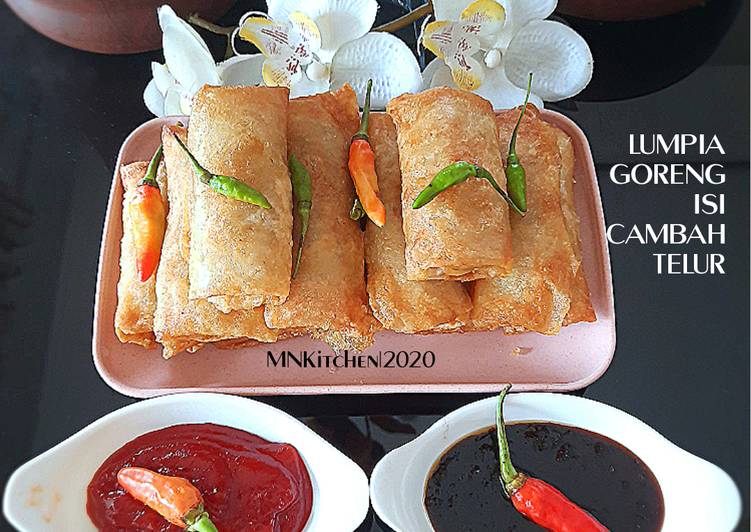 Lumpia Goreng Isi Cambah Telur