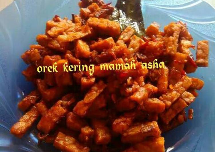  Resep  Orek  tempe  manis  oleh Mamah Asha Cookpad