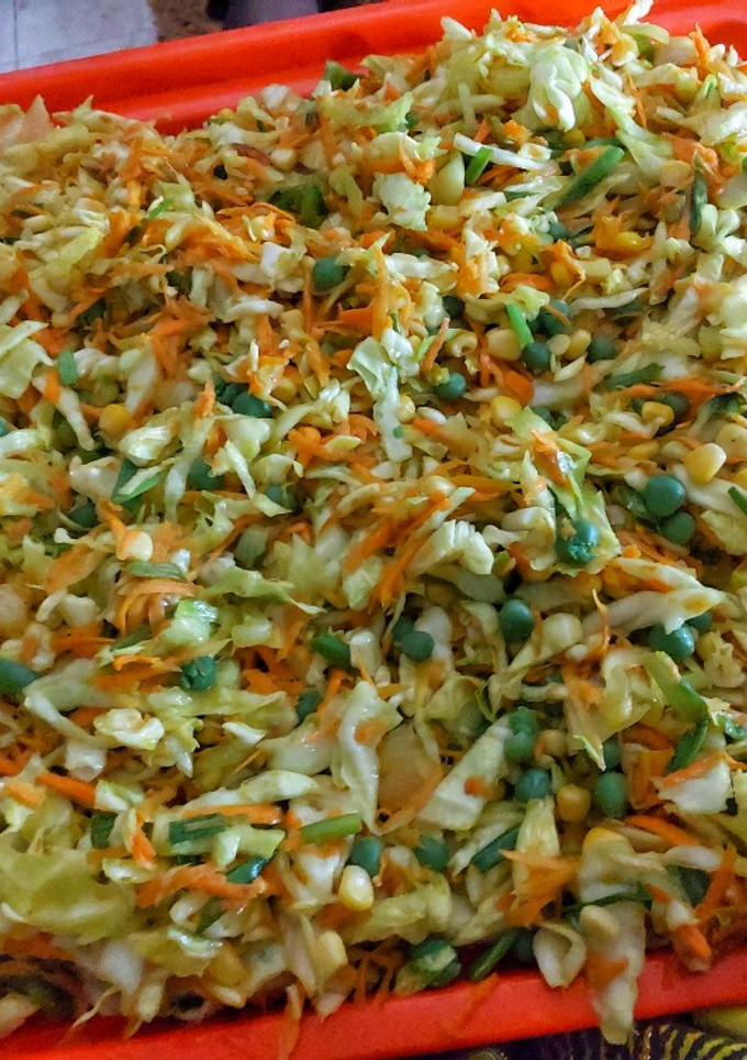 A picture of Spring roll fillings.