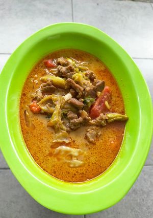 Foto resep Tongseng daging kambing