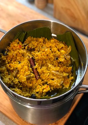 Foto resep Nasi Kebuli tanpa daging/ Vegetarian Kebuli rice