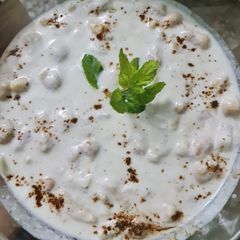 A picture of Boondi raita.