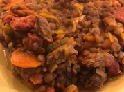 Una foto de chorizo colorado
