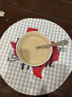Una foto de Atole de banana