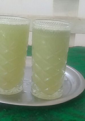 صورة لوصفة عصير ليمون منعش بالنعناع