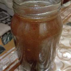 A picture of Tamarind & Dates Sauce 🤤🤤🤤.