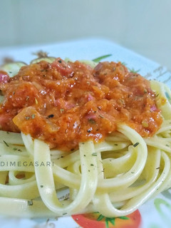 Foto resep 4. Fettuccine bolognese chiz #bikinramadanberkesan