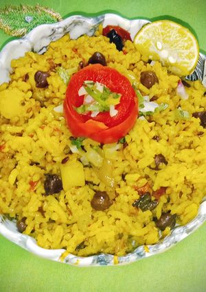 नमकीन चावल रेसिपी मुख्य फोटो