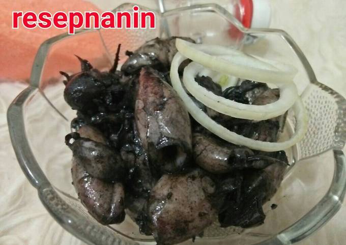 Cara Gampang Membuat Pindang baby sotong goreng mentega Anti Gagal