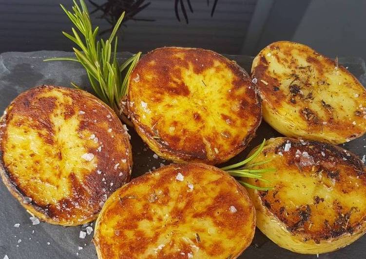 Patatas a la plancha eléctrica rápidas y sabrosas