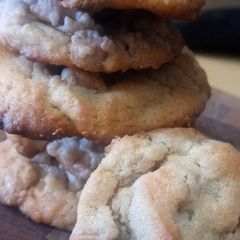 A picture of Double PB & Milk Chocolate Cookies.