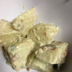 A picture of Bacon Dijon Potato Salad.