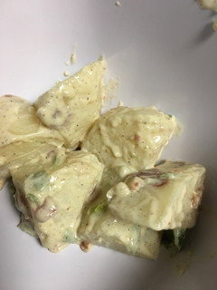 A picture of Bacon Dijon Potato Salad.