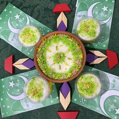 A picture of Coconut kheer.