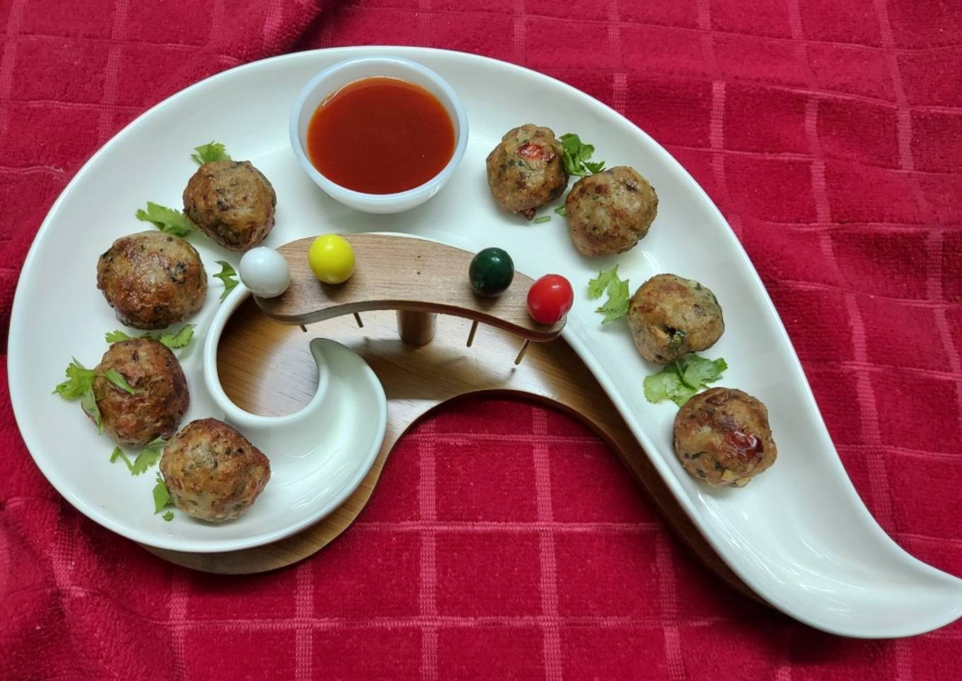 Thai Chicken Meatballs