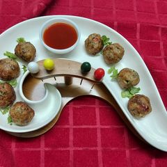 Thai Chicken Meatballs A picture of Thai Chicken Meatballs.