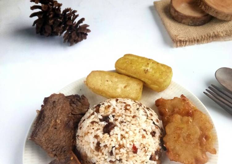 Nasi T.O (Tutug Oncom)