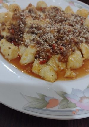 Una foto de Ñoquis de papas
