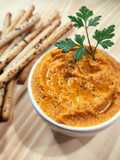 🥕Caramelized carrot hummus by Hiroko🥕Hummus con zanahoria caramelizada (⚠️sin azúcar🚫) 🥕
