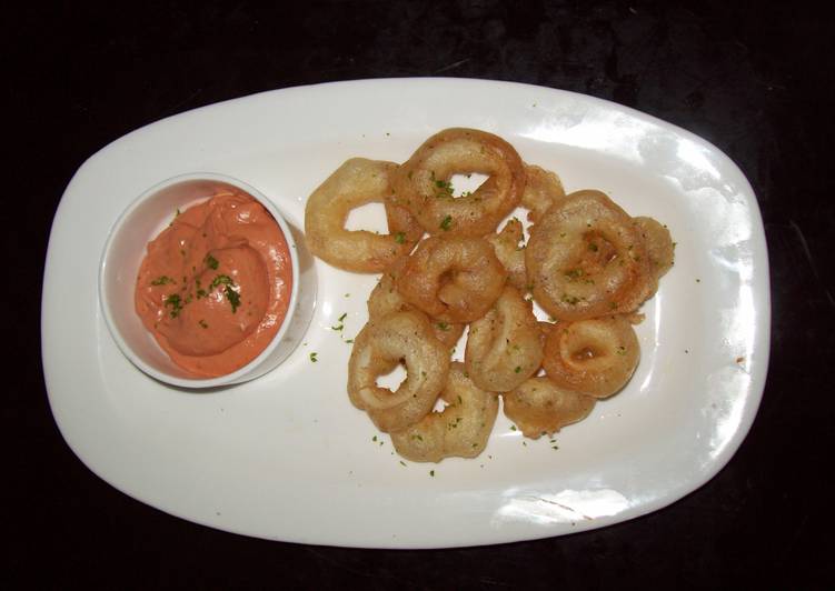 Easy Squid Fry (Calamari)