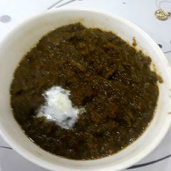 A picture of Sarso ka Saag.