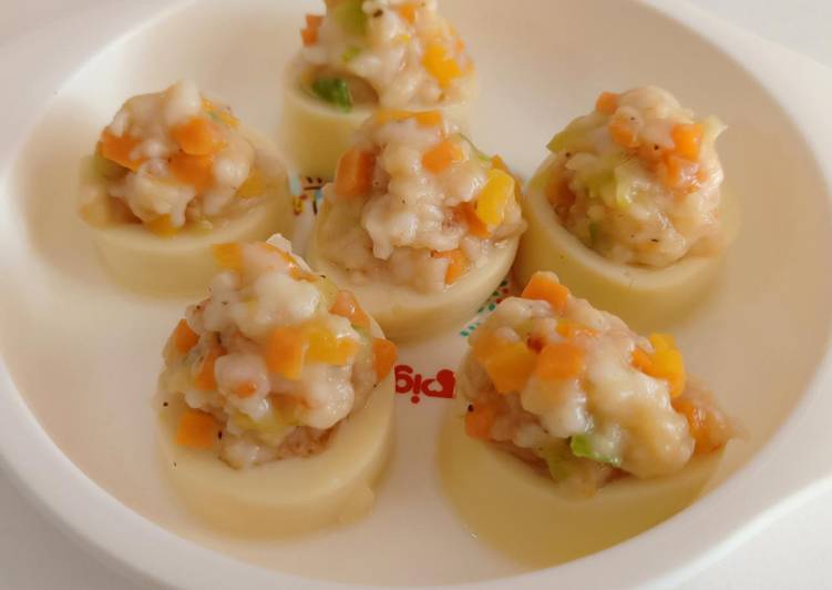 Resep Tofu Udang (MPASI welcome) Anti Gagal