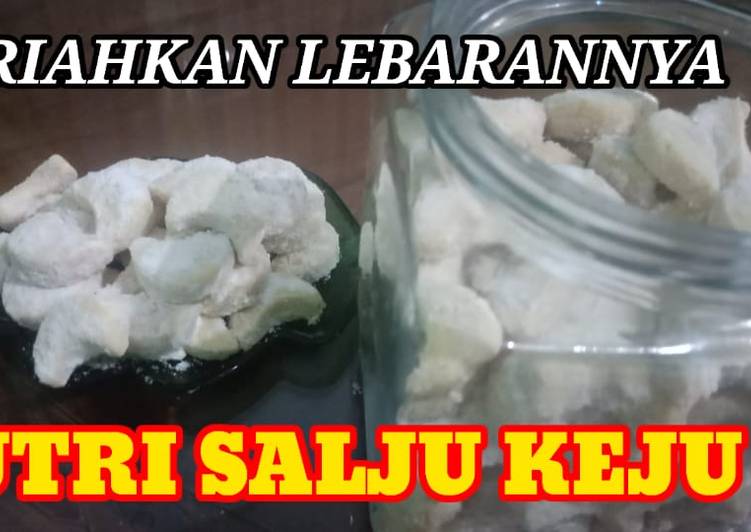Resep putri salju keju lumer
