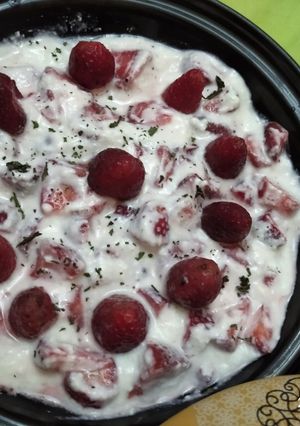 Une photo de Salade des fraises 🍓