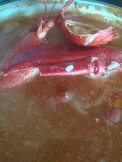 Una foto de Arroz caldoso con bogavante