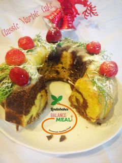 Hình của món Classic Marble Cake.