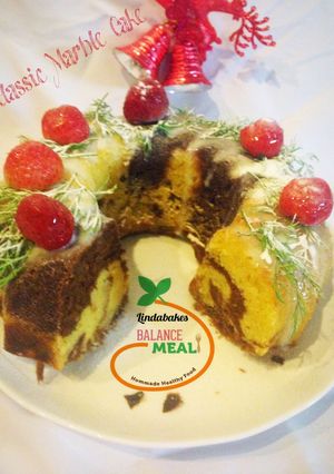 Hình của món Classic Marble Cake.