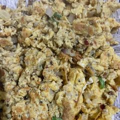 A picture of Scrambled omelette.