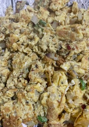 A picture of Scrambled omelette.