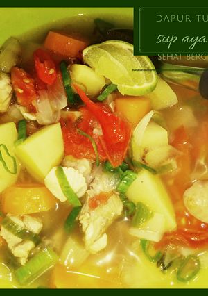Foto resep Sup ayam segar